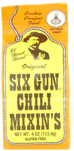 Six Gun Chili Mixins 4-Ounce