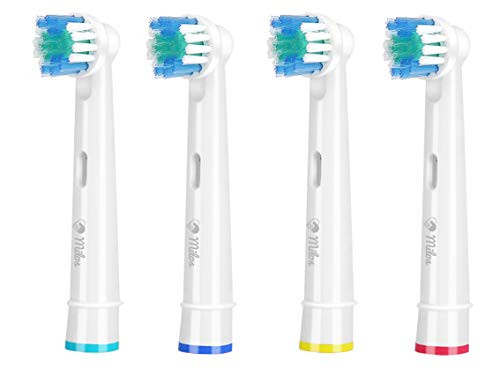 Compatible Oral B Toothbrush Heads Pack of 4 by Milos/Compatible Oral B Braun Replacement Brush Heads/Milos Toothbrush Heads Oral B Compatible Oral B Replacement Brush Heads Compatible Oral B Toothbrush Heads Pack of 4 by Milos/Compatible Oral B Braun Replacement Brush Heads/Milos Toothbrush Heads Oral B Compatible Oral B Replacement Brush Heads