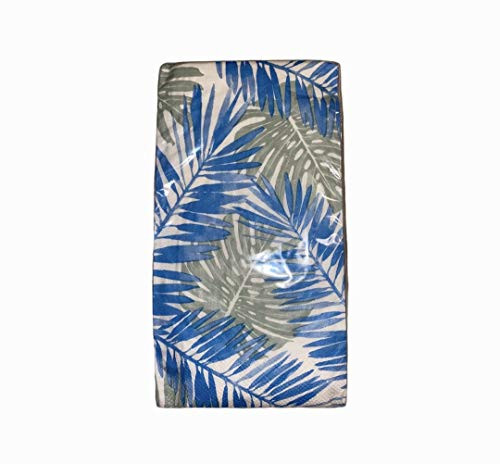 Creative Converting Blue Palm Fronds 2-ply Guest Towels Buffet Hostess Paper Napkins 16 ct Creative Converting Blue Palm Fronds 2-ply Guest Towels Buffet Hostess Paper Napkins 16 ct