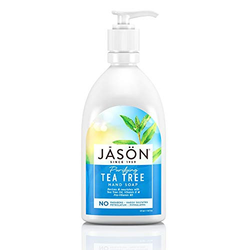 Jason Hand Soap Purifying Tea Tree 16 Oz Jason Hand Soap Purifying Tea Tree 16 Oz