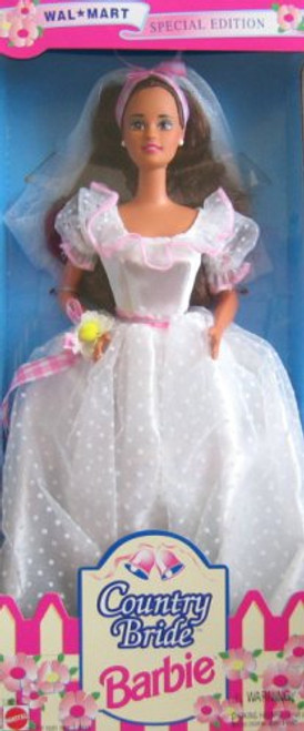 Barbie Country Bride Doll (Brunette) Wal Mart Special Edition (1994) Barbie Country Bride Doll (Brunette) Wal Mart Special Edition (1994)