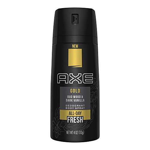 AXE Body Spray for Men Gold 4 oz