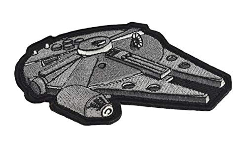 Jadedragon Embroidered Morale Hook Fastener Tactical Patch -Black-