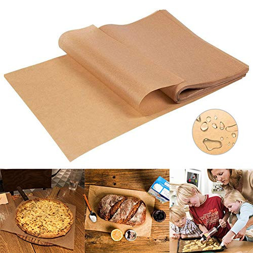 100 Pieces Parchment Paper Baking Sheets 8 x12 Inches Precut Non-Stick Parchment Paper for Baking Cooking Grilling Frying and Steaming - Unbleached Fit for Quarter Sheet Pans 100 Pieces Parchment Paper Baking Sheets 8 x12 Inches Precut Non-Stick Parchment Paper for Baking Cooking Grilling Frying and Steaming - Unbleached Fit for Quarter Sheet Pans