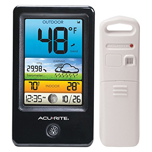 AcuRite 00509 Color Weather Station with Count Temperature/Humidity/Forecast AcuRite 00509 Color Weather Station with Count Temperature/Humidity/Forecast