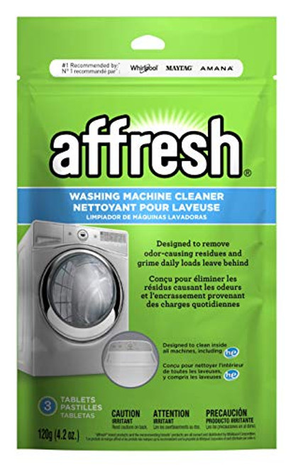 Affresh Washing Machine Cleaner 3 Tablets - Cleans Front Load and Top Load Washers Including HE Affresh Washing Machine Cleaner 3 Tablets - Cleans Front Load and Top Load Washers Including HE