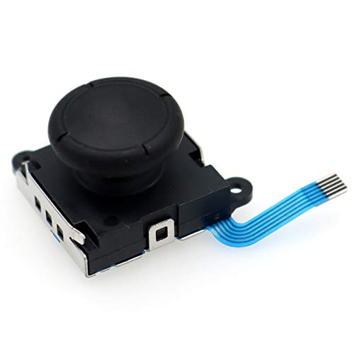 Deal4GO Analog Control Joystick ThumbStick Replacement for Nintendo Switch Joy-Con Controller or Switch Lite -Black-