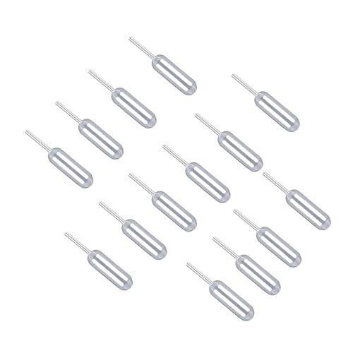 100PCS 4ml Cupcake Pipettes for Strawberries and Desserts Clear Plastic Squeeze Transfer Pipettes and Dropper Liquid Injector by P-SOTER