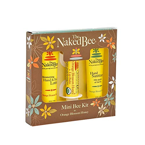 The Naked Bee Orange Blossom Honey Bee Hand and Body Lotion Lip Balm and Hand Sanitizer 3 Piece Kit The Naked Bee Orange Blossom Honey Bee Hand and Body Lotion Lip Balm and Hand Sanitizer 3 Piece Kit
