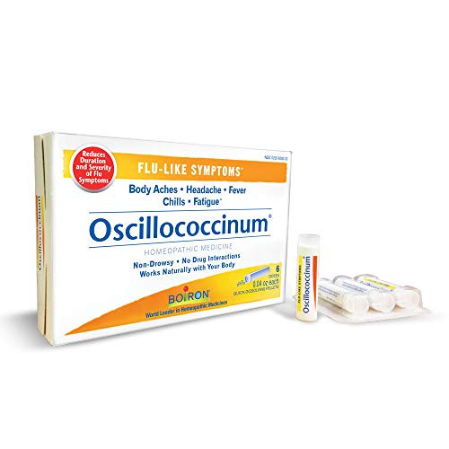 Boiron Oscillococcinum 0.04 Ounce 6 Doses Homeopathic Medicine for Flu-like Symptoms