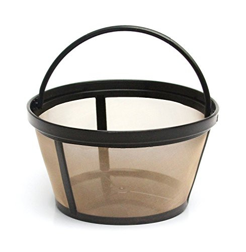 1 X 4-Cup Basket Style Permanent Coffee Filter fits Mr. Coffee 4 Cup Coffeemakers -With Handle-