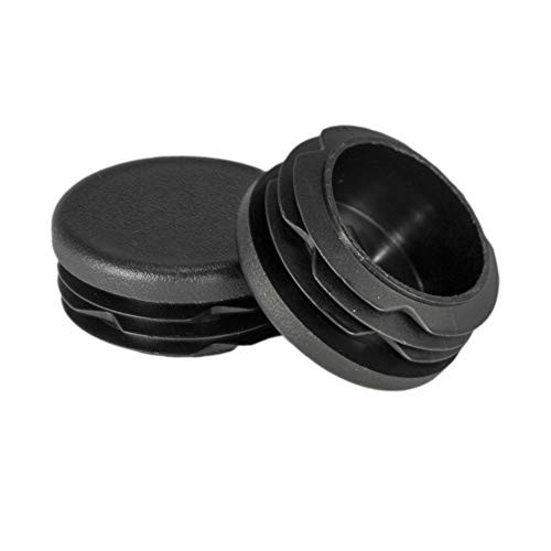 Prescott Plastics 1 1/4 Inch Round Plastic Plug Pipe Tubing End Cap Durable Chair Glide -4-