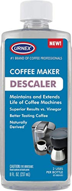 Descaler -2 Uses Per Bottle- - Universal Descaling Solution for Keurig Nespresso Delonghi and All Single Use Coffee and Espresso Machines - Made in the USA