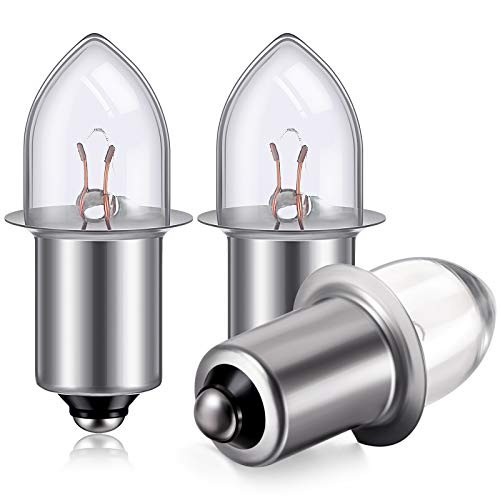 6-Volt/ 4D-4.8-Volt 0.75A Bayonet Base Krypton Replacement Bulb Flashlight Bulbs -3 Pieces-