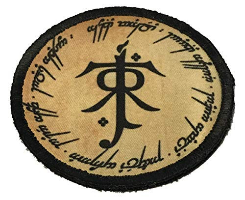 Tolkein Ring of Power 3 inch Circle Morale Patch Military Tactical Made in The USA