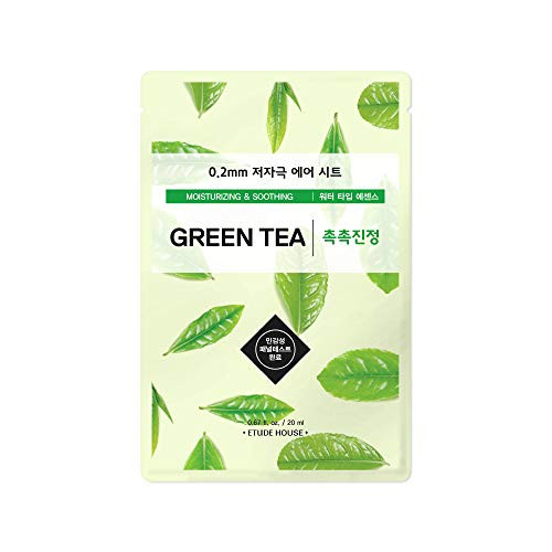 -Etude House- 0.2 Therapy Air Mask 03 Green Tea
