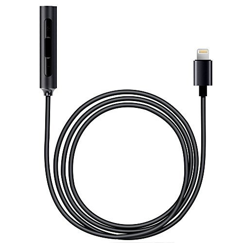 FiiO i1 Portable DAC and Amplifier for Apple Lightning Port with Built-in Microphone and IOS Remote Controls for IPHONE/IPAD/IPOD