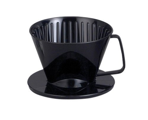 HIC Harold Import Co Black 2 Cup Coffee Filter Cone HIC Harold Import Co Black 2 Cup Coffee Filter Cone
