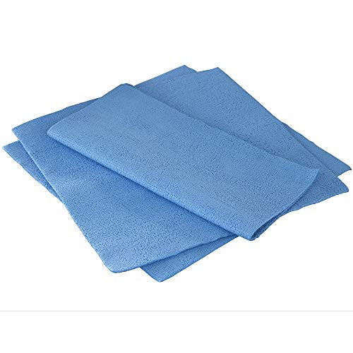 Quickie Absorbing/Fast Drying Microfiber Cleaning Cloth -6 Pack- -2052231- Blue