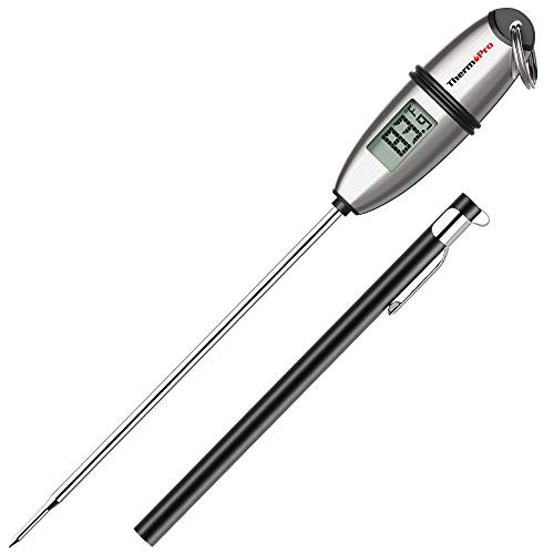 ThermoPro TP-02S Instant Read Meat Thermometer Digital Cooking Food Thermometer with Super Long Probe for Grill Candy Kitchen BBQ Smoker Oven Oil Milk Yogurt Temperature ThermoPro TP-02S Instant Read Meat Thermometer Digital Cooking Food Thermometer with Super Long Probe for Grill Candy Kitchen BBQ Smoker Oven Oil Milk Yogurt Temperature