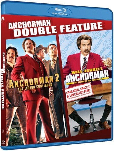 Anchorman / Anchorman 2 Double Feature -Blu-ray-