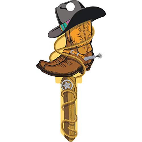 Lucky Line Products Cowboy House Key Blank Double sided For Schlage SC1