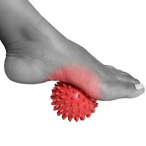 Massage Ball - Spiky for Deep Tissue Back Massage Foot Massager Plantar Fasciitis and All Over Body Deep Tissue Muscle Therapy - Your Compact Muscle Roller Massage Ball - Spiky for Deep Tissue Back Massage Foot Massager Plantar Fasciitis and All Over Body Deep Tissue Muscle Therapy - Your Compact Muscle Roller