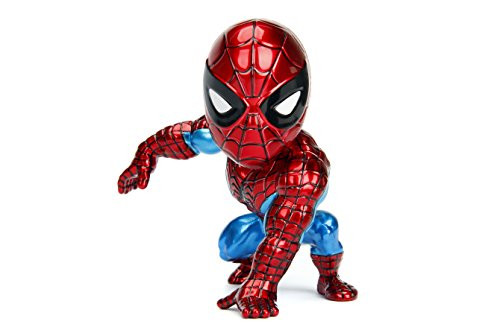 Metals Jada Toys Metalfigs Marvel Classic Spider-Man (M261) Toy Figure, Candy Red, 4" Metals Jada Toys Metalfigs Marvel Classic Spider-Man (M261) Toy Figure, Candy Red, 4"