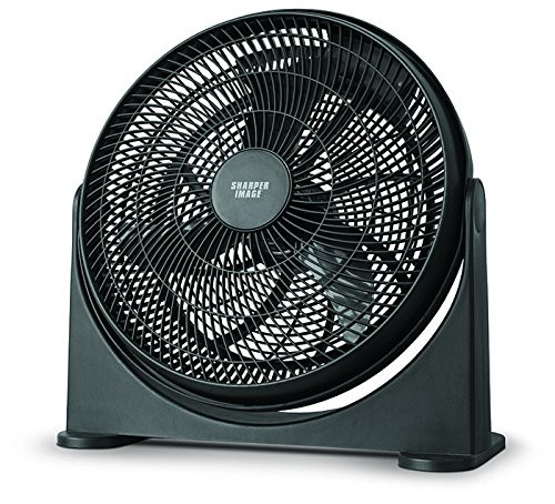 Comfort Home USA Sharper Image 16'' Adjustable Three Speed Fan - Black