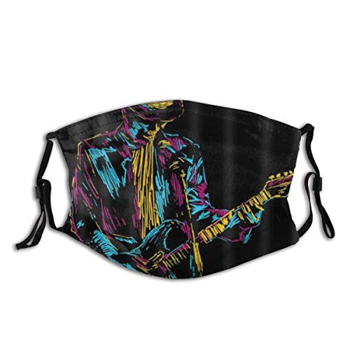 Adult Mask Music Singer Playing Guitar Abstract Hand Drawn Fabric Cotton Face Masks Washable Cloth Masks for Men Women Cycling Camping Travel Adult Mask Music Singer Playing Guitar Abstract Hand Drawn Fabric Cotton Face Masks Washable Cloth Masks for Men Women Cycling Camping Travel