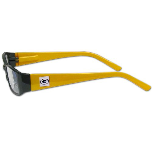 NFL Team Color Reading Glasses - Plus1.25 Green Bay Packers-
