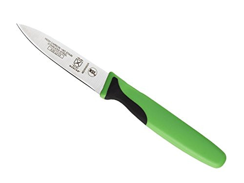 Mercer Culinary Millennia 3-Inch Slim Paring Knife Green