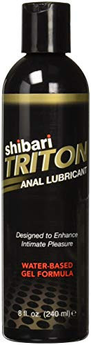 Shibari Triton Anal Lubricant Premium Water-Based Gel Formula Quality Anal Lube 8 Fluid Oz