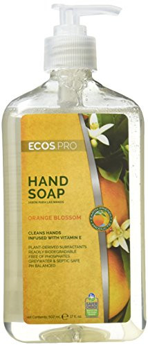 Earth Friendly Products pl9664/06 Bottle Translucent Liquid Earth Friendly Hand soap 17 oz 17 FZ
