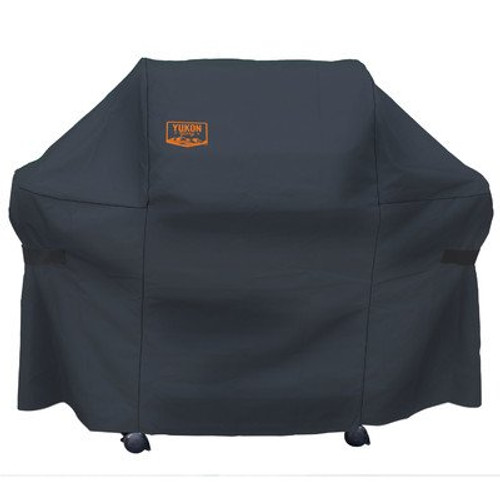 Yukon Glory 8264 Premium Grill Cover for Weber Genesis Gas Grills (Compared to the Weber 7107 Grill Cover), Black