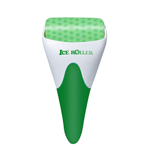 Ice Roller for Face and Eye Puffiness Relief Face Massager Ice Cold Roller for Women Reduce Puffy and Tighten Pores Relieve Migraine and Pain Green and White