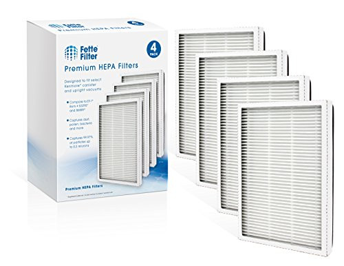 Fette Filter - 4 Pack of 86889 HEPA Filters Compatible with EF-1 Sears Kenmore Vacuums and Panasonic Uprights Vacuums -Compares to MC-V199H- Fette Filter - 4 Pack of 86889 HEPA Filters Compatible with EF-1 Sears Kenmore Vacuums and Panasonic Uprights Vacuums -Compares to MC-V199H-