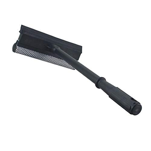 MULING Window Squeegee Cleaning Tool Window Cleaner Car Squeegee Windshield Cleaning Sponge and Rubber SqueegeeBlackM