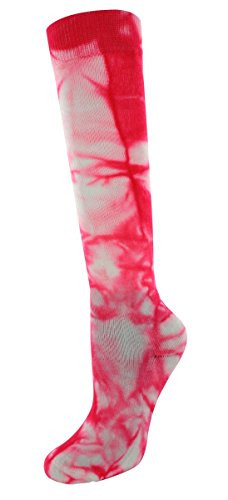 Sof Sole Girls Child 13-Youth 4 Neon Pink Tie Dye Child 13-Youth 4