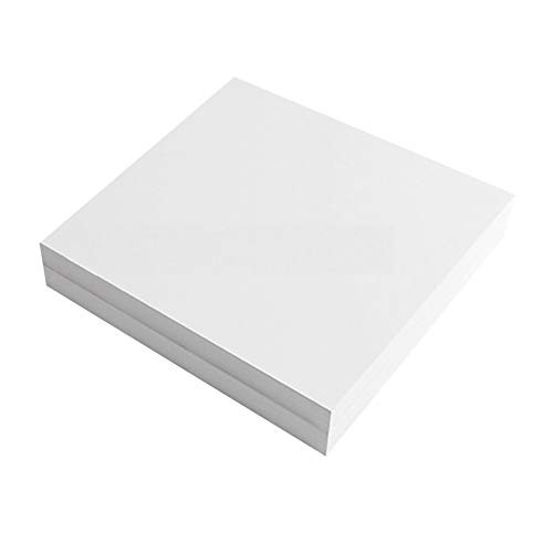 Tear Away Stabilizer for Embroidery Backing 8 inchx8 inch - 100 Precut Sheets Seneme Medium 1.5oz Embroidery Stabilizers - Tearway Embroidery Stabilizer for Machine and Hand Sewing - Fits 4x4 and 6x6 Hoops