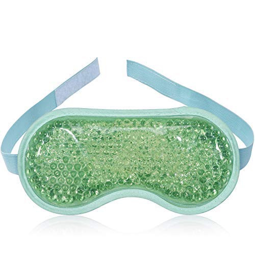 Cold Eye Mask for Dry Eyes?Unimi Gel Bead Cooling Sleep Mask for Puffy Eyes Cold Therapy Eye Bag for Relieve/Headache/Dark Circles/Sinus Pain/Migraines