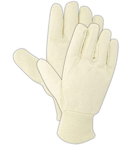 Magid Glove  and  Safety T83CR Magid MultiMaster T83R 8 oz. Ambidextrous Cotton Canvas Gloves Ladies -Fits Medium- Natural Ladies -Fits Medium- -Pack of 12-