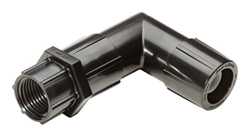 Rain Bird EAFPT-1S Drip Irrigation Elbow Adapter 1/2 inch Female Pipe Thread x Easy Fit Universal Fitting Fits All 1/2 inch and 5/8 inch Drip Tubing