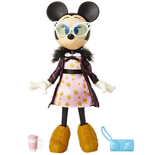 Disney Minnie Mouse Oh So Chic Sweet Latte Minnie Premium Fashion Doll