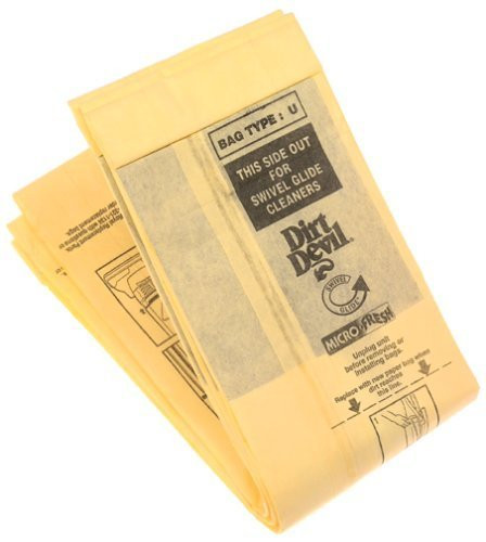 Dirt Devil Type U Microfresh Vacuum Bags -3-Pack- 3920750001 by Dirt Devil