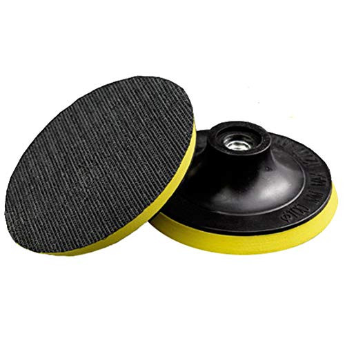 HOVTOIL M14 Car M14 Backing Pad Auto Polisher Buffing Sanding Angle Grinder Hook Loop Backing Pad Discs Durable Auto Parts Car Accessories 1 180mm