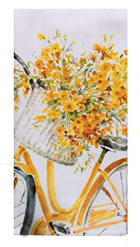 Kay Dee Designs Sweet Home Terry Towel Gray  and  Yellow