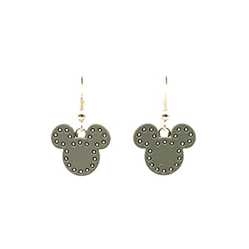Disney Inspired Mickey Mouse Green Earrings