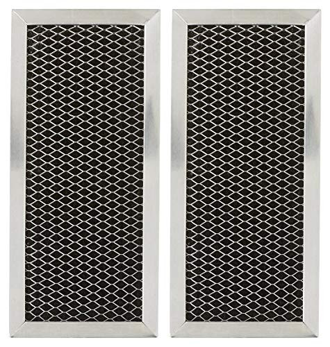 Replacement for GE JX81H WB02X10956 Microwave Recirculating Charcoal Filter -2-Pack-