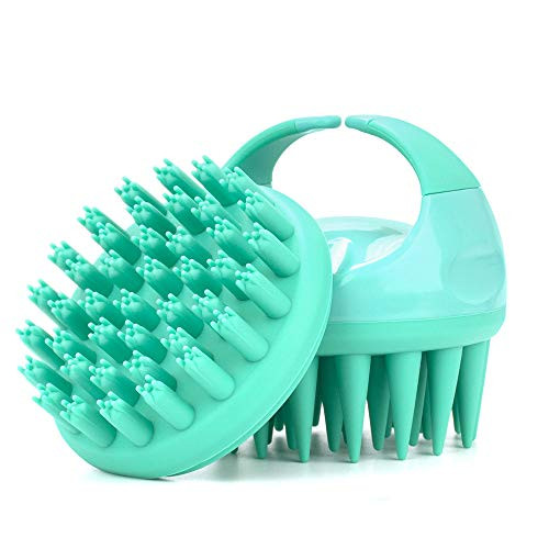 2 Pack Hair Scalp Massager Shampoo Brush Scalp Care Hair Brush with Soft Silicone Scalp Massager Head Scrubber Dandruff Brush for Women Men and Pet -Light Green- 2 Pack Hair Scalp Massager Shampoo Brush Scalp Care Hair Brush with Soft Silicone Scalp Massager Head Scrubber Dandruff Brush for Women Men and Pet -Light Green-